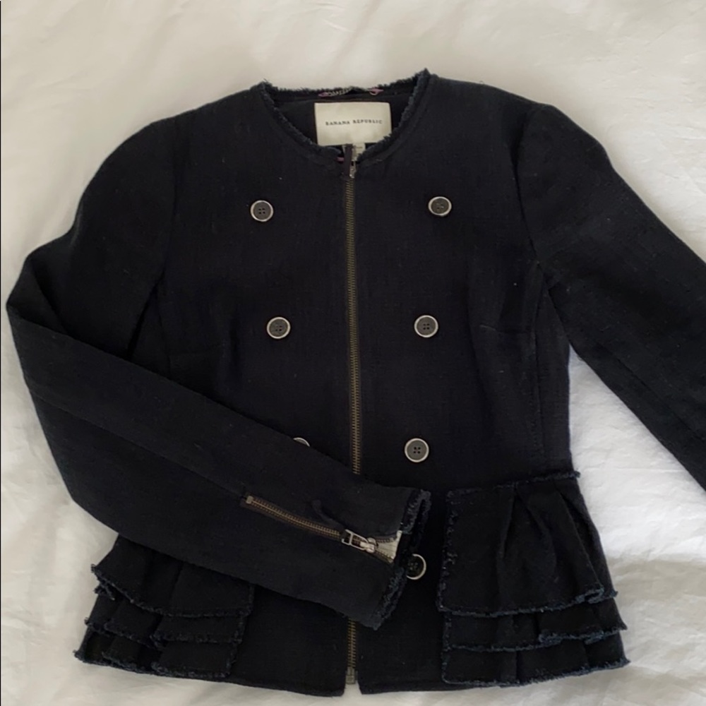 Banana Republic peplum jacket